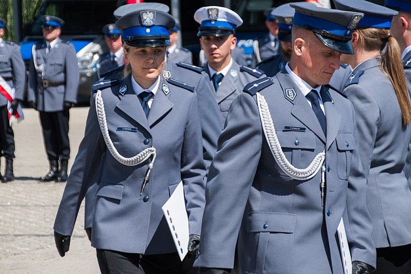 Międzypowiatowe Obchody Święta Policji odbyły się w Poddębicach [FOTO]