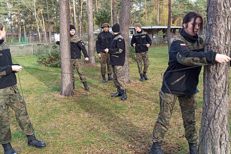 Finał kolejnego projektu dla klasy mundurowej LO w Poddębicach