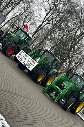 Rolnicy znowu strajkują w Poddębicach-161