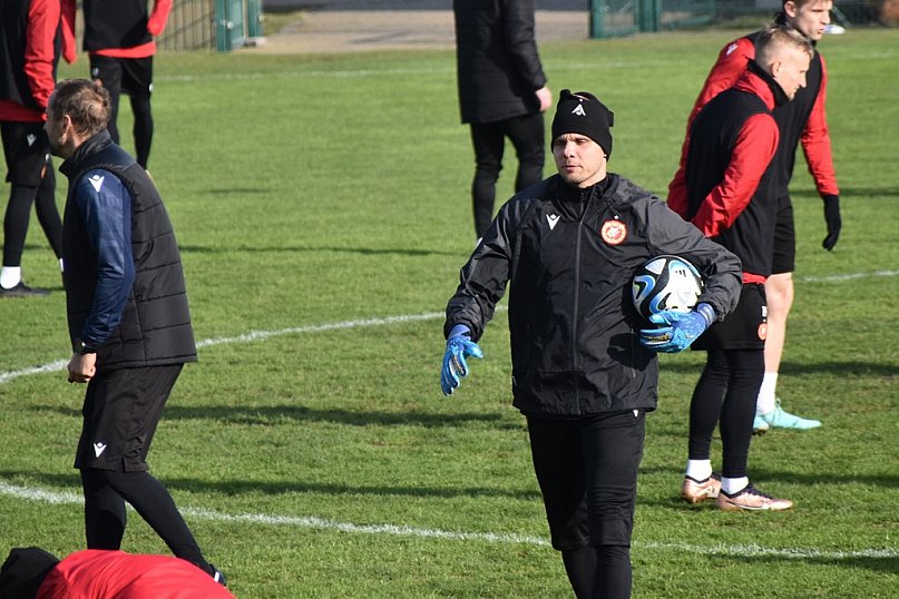 Widzew trenuje w Uniejowie przed derbami