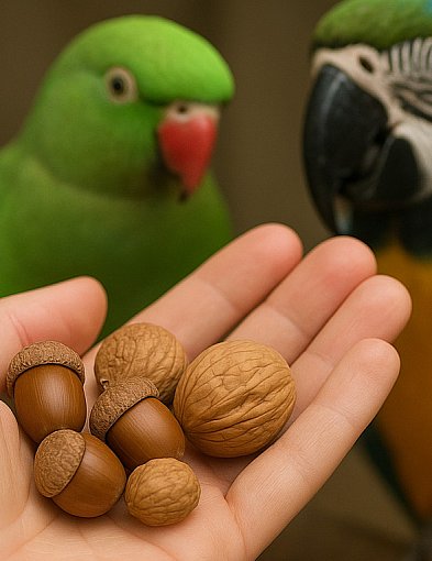 Zoo Borysew zorganizowało zbiórkę orzechów i żołędzi dla zwierząt-10562