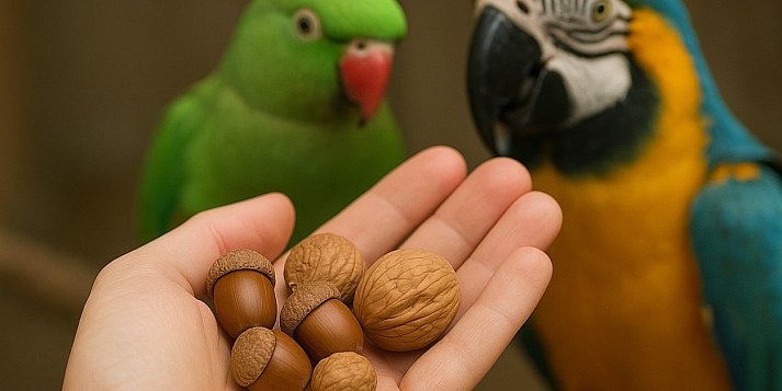 Zoo Borysew zorganizowało zbiórkę orzechów i żołędzi dla zwierząt