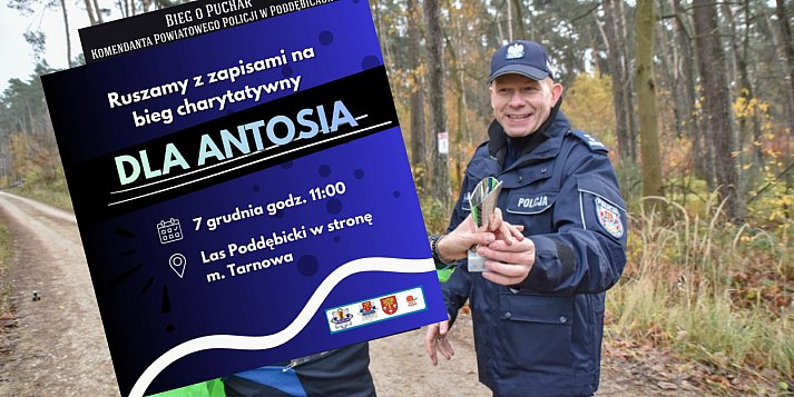 Znów pobiegną dla Antosia. Ruszyły zapisy na III Bieg o Puchar Komendanta