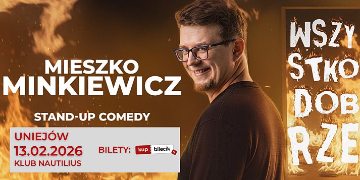 Komik z programu MASZ MINUTĘ wystąpi z nowym programem