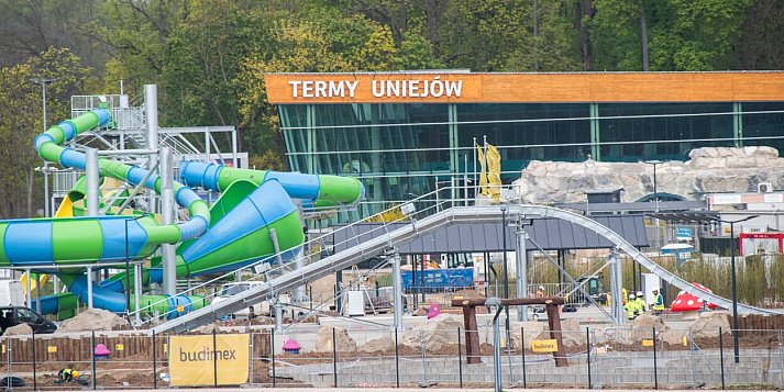 Tak wygląda rozbudowa Term Uniejów