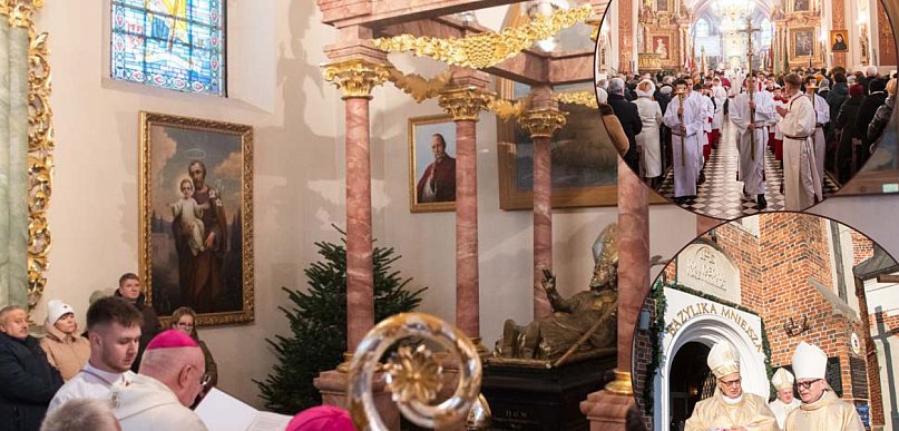 Uniejów. Zainaugurowano Rok Świętego Bogumiła w Diecezji Włocławskiej [ZDJĘCIA]