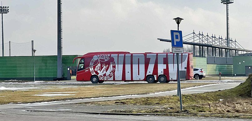 Widzew Łódź trenuje w Uniejowie przed meczem z Jagiellonią