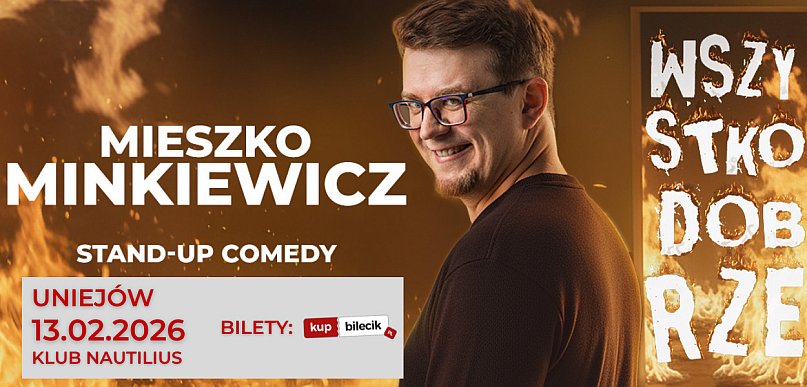 Uniejów. Mieszko Minkiewicz wraca z nowym programem