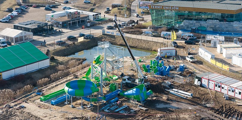 Termy Uniejów zdradziły datę wielkiego otwarcia po rozbudowie
