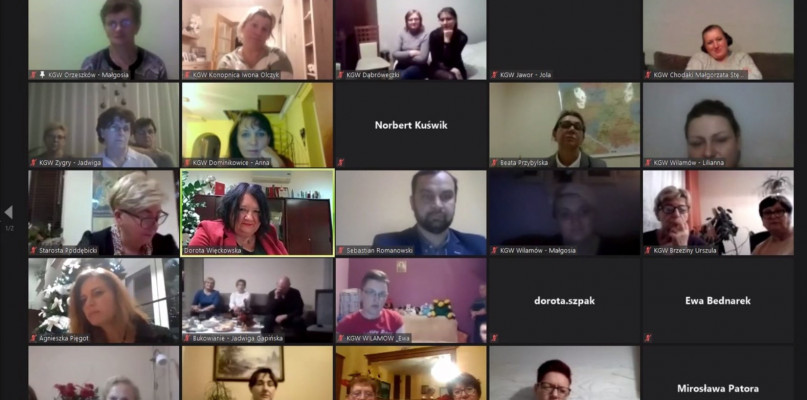 materiały organizatora