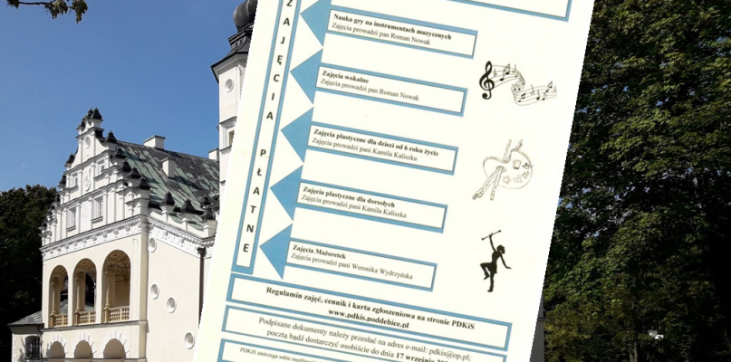 Poddębicki Dom Kultury i Sportu zaprasza na zajęcia. Trwają zapisy