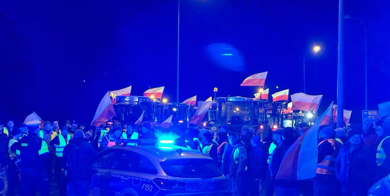 zdjęcia uczestników strajku