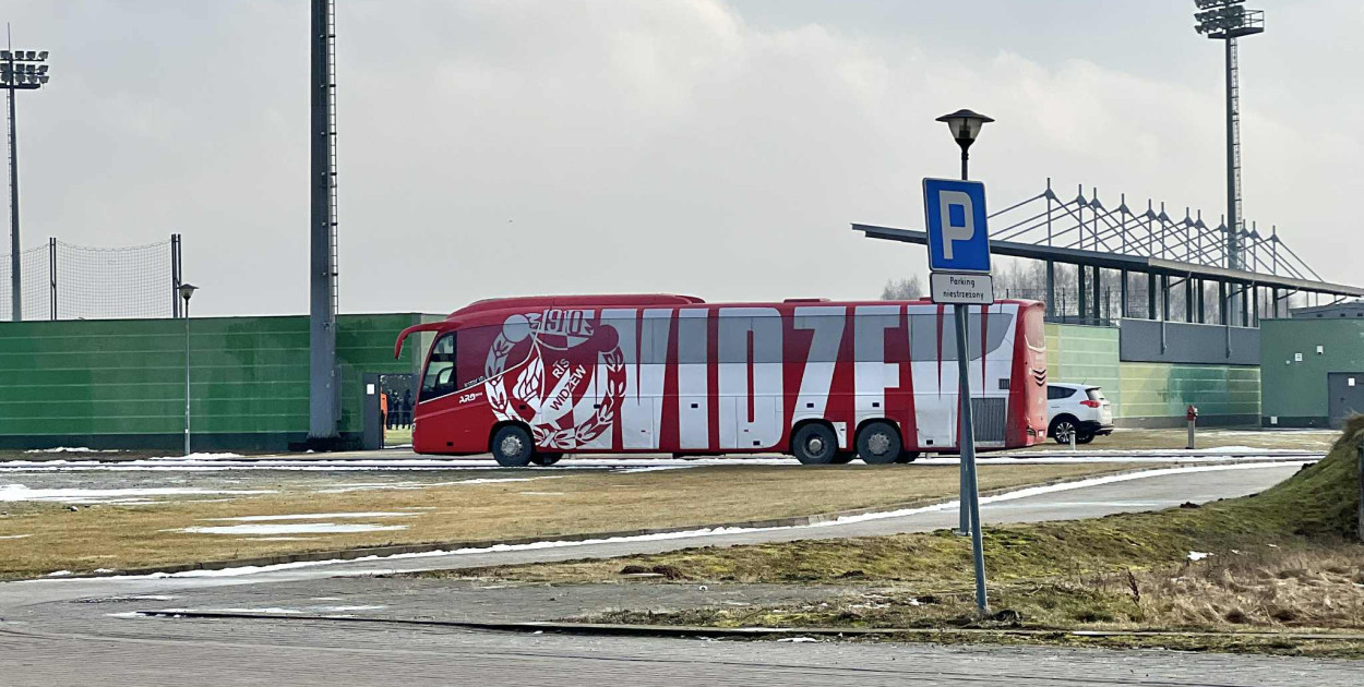 Widzew Łódź trenuje w Uniejowie przed meczem z Jagiellonią